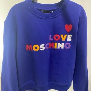 Love Moschino Crop Sweatshirt